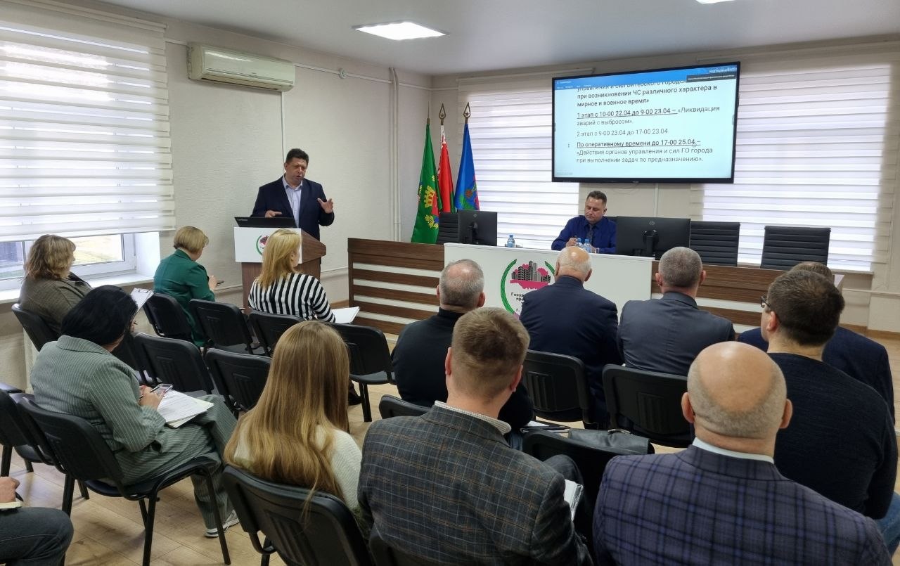 Инструктивное занятие по подготовке и проведению комплексного учения